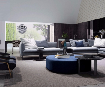 Modern A Living Room-ID:295035798