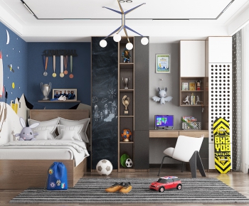 Modern Children's Room-ID:715236768