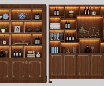 New Chinese Style Bookcase-ID:647089221