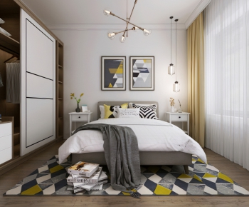 Nordic Style Bedroom-ID:146557662