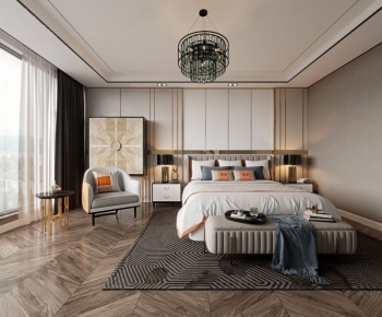 Modern Bedroom-ID:299254147