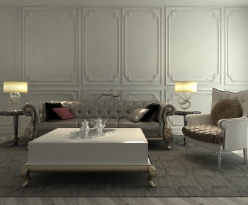 European Style Sofa Combination-ID:144295883