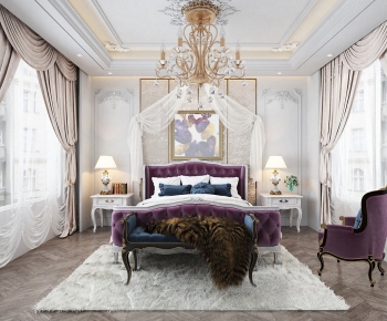 European Style Bedroom-ID:836947856