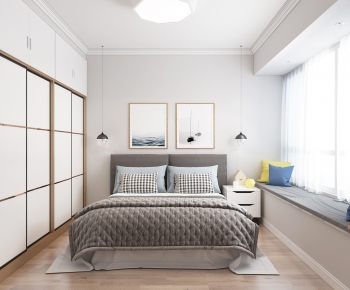 Nordic Style Bedroom-ID:349989654