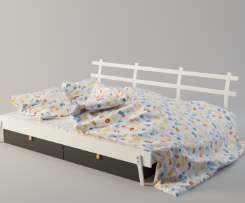 Modern Child's Bed-ID:211460164
