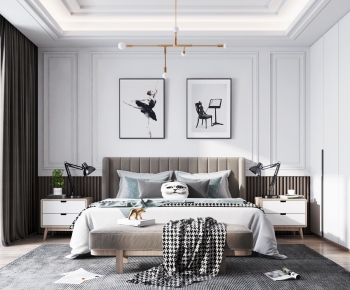 Nordic Style Bedroom-ID:455224443
