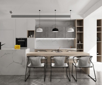 Modern Open Kitchen-ID:734996327