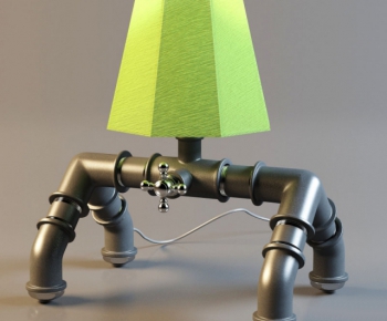 Industrial Style Table Lamp-ID:658721182