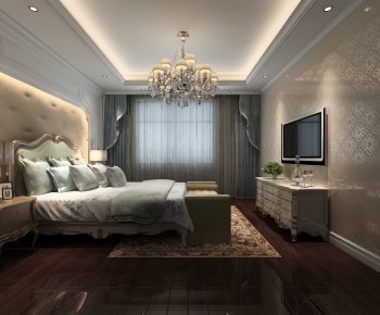European Style Bedroom-ID:695171866