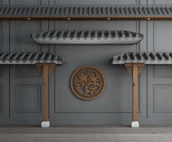 New Chinese Style Ancient Architectural Buildings-ID:756506468