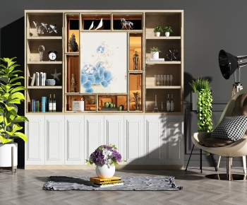 Modern Decorative Cabinet-ID:156725931