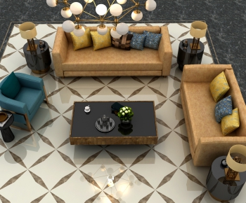 Modern Sofa Combination-ID:483178113