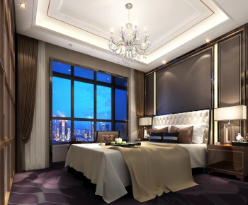 Hong Kong Style Bedroom-ID:102217129