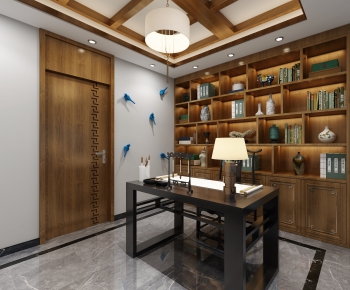New Chinese Style Study Space-ID:718079319