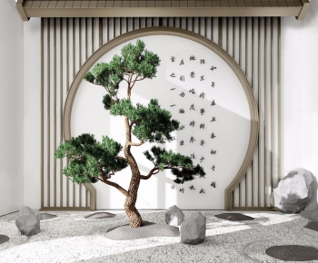New Chinese Style Courtyard/landscape-ID:837691793