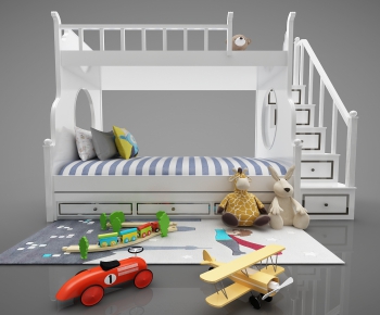 Modern Child's Bed-ID:290007369