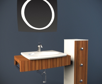 Modern Bathroom Cabinet-ID:382906185