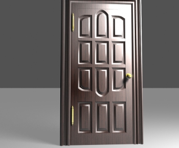 European Style Solid Wood Door-ID:647180939