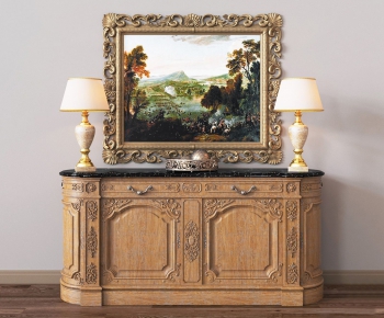 American Style Side Cabinet/Entrance Cabinet-ID:188114861