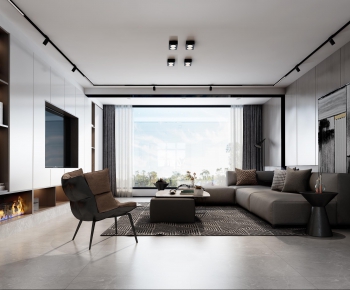 Modern A Living Room-ID:103385316