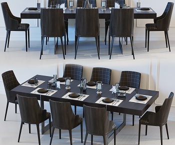 Modern Dining Table And Chairs-ID:198285238