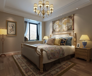 European Style Bedroom-ID:588411563