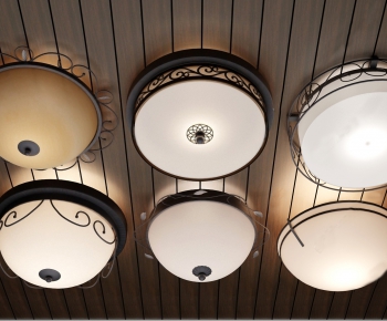 American Style Ceiling Ceiling Lamp-ID:210433624