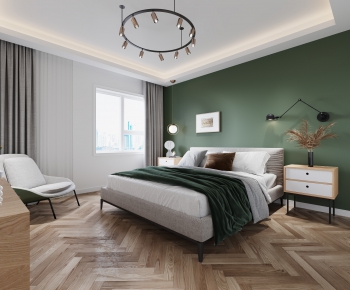 Nordic Style Bedroom-ID:766064559