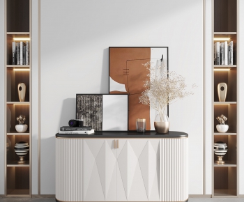 Modern Side Cabinet/Entrance Cabinet-ID:238193585