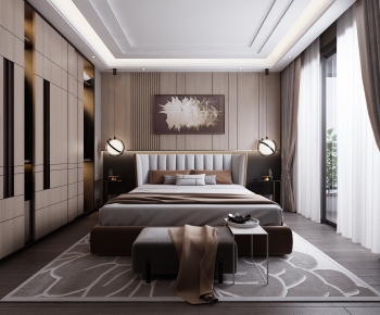 Modern Bedroom-ID:660972155