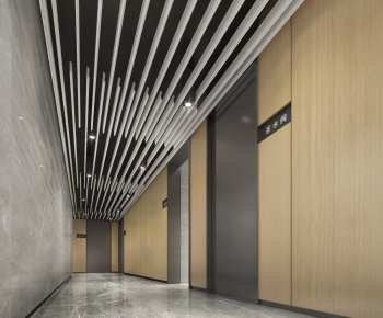 Modern Corridor/elevator Hall-ID:944346937