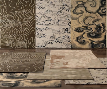 New Chinese Style The Carpet-ID:632364254