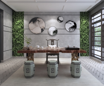 New Chinese Style Tea House-ID:392596591