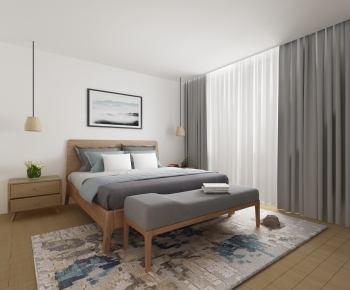 Nordic Style Bedroom-ID:358406811
