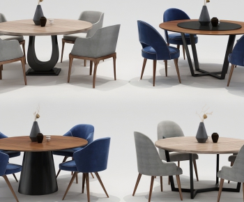 Nordic Style Dining Table And Chairs-ID:211204765