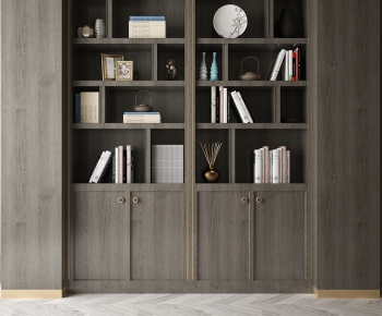 New Chinese Style Bookcase-ID:218099531