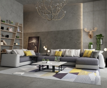 Modern Sofa Combination-ID:504999376