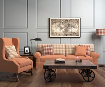 American Style Sofa Combination-ID:958111479