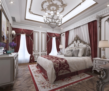 Classical Style Bedroom-ID:682444537
