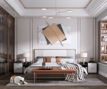 Modern Bedroom-ID:737702523