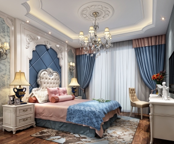 European Style Bedroom-ID:782882978