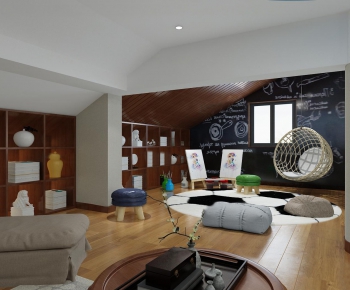 Modern Attic-ID:352245239