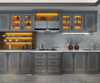 New Chinese Style Kitchen Cabinet-ID:405073886