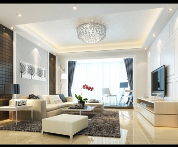 Modern A Living Room-ID:530010121