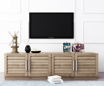 Industrial Style TV Cabinet-ID:666122296