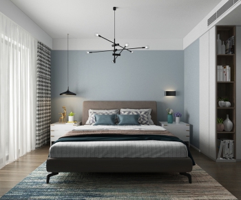 Nordic Style Bedroom-ID:162917637