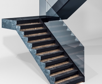 Modern Stair Balustrade/elevator-ID:707319668