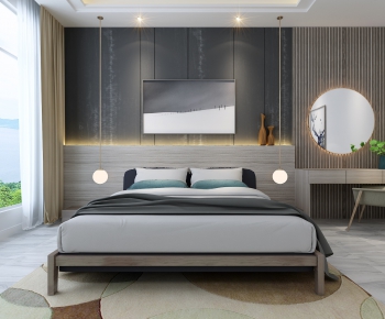 Nordic Style Bedroom-ID:348618214