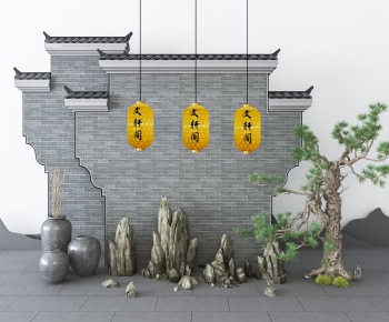 New Chinese Style Garden-ID:983025634