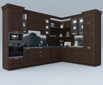 European Style Kitchen Cabinet-ID:328271162